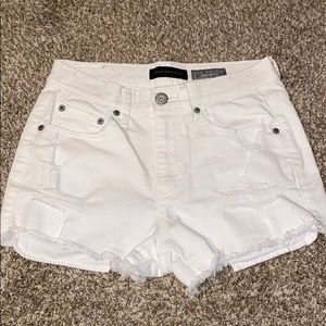 High Waisted white Shorts